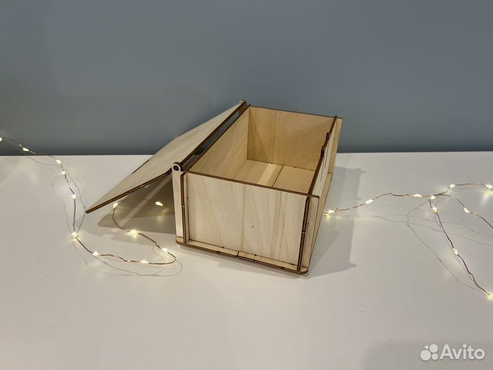 Шкатулка Деревянная письмо Деду Морозу