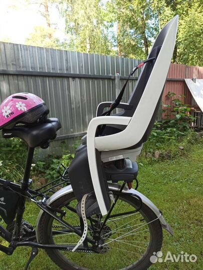 Детское кресло на велосипед hamax