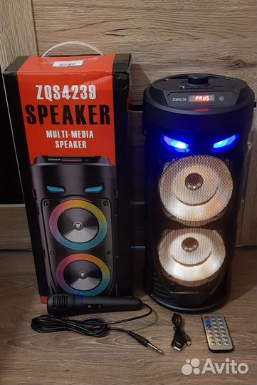 Большая блютуз колонка новая