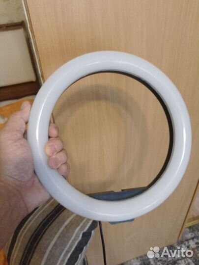 Кольцевая светодиодная лампа RGB