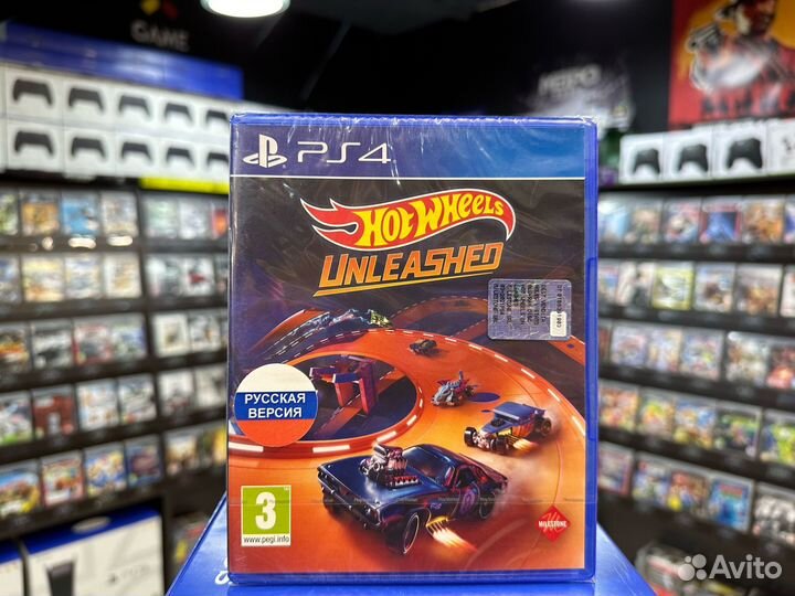 Игры для PS4: Hot Wheels Unleashed