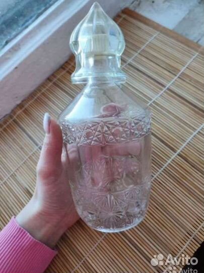 Кувшин стекло для воды. Графин для водки