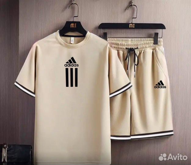 Летний костюм шорты и футболка Adidas