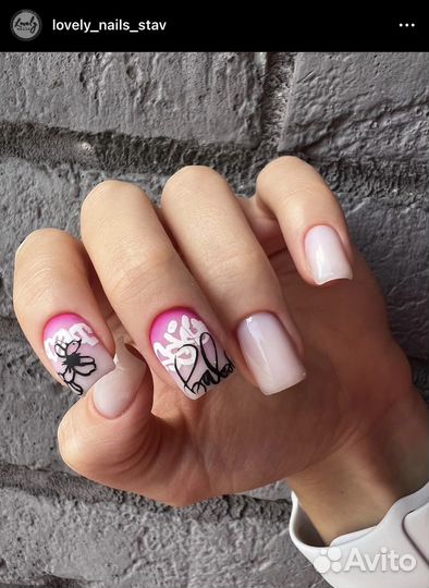 Маникюр с покрытием гель-лак, мужской маникюр