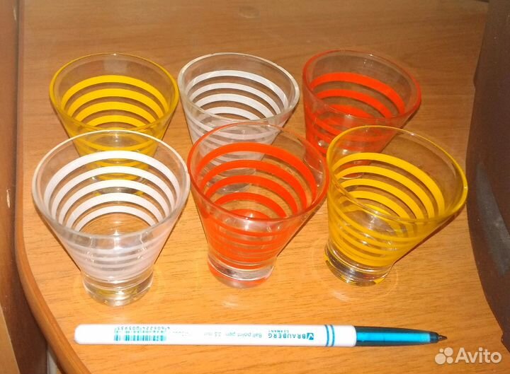 Стопки, стаканы для сока, вазочки