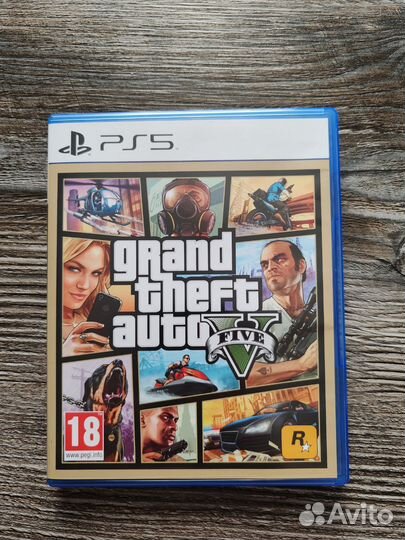 Gta5 ps5 диск