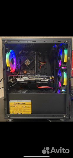 Игровой пк RX 570 MSI (4gb) /intel /SSD 120gb