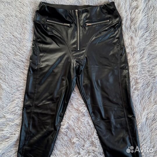Новые кожаные леггинсы