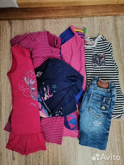 Одежда для девочки пакетом 98-104