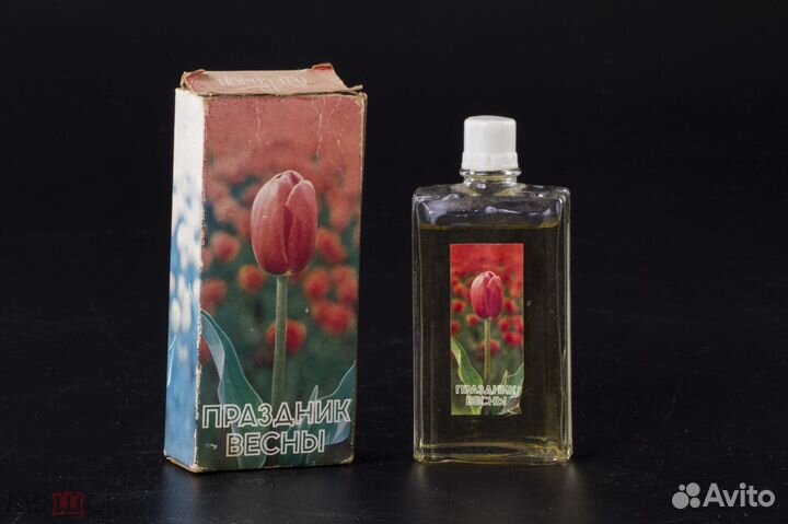 Духи одеколон Празник Весны Новая Заря СССР