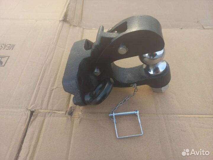 Фаркоп универсальный / сцепное устройство черный