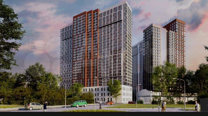 Квартира-студия, 31,9 м², 18/32 эт.