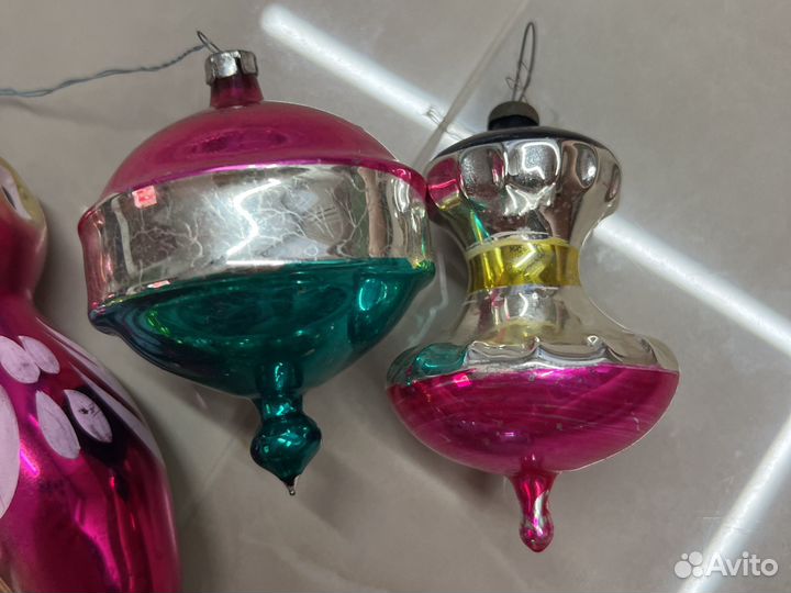 Елочные игрушки СССР