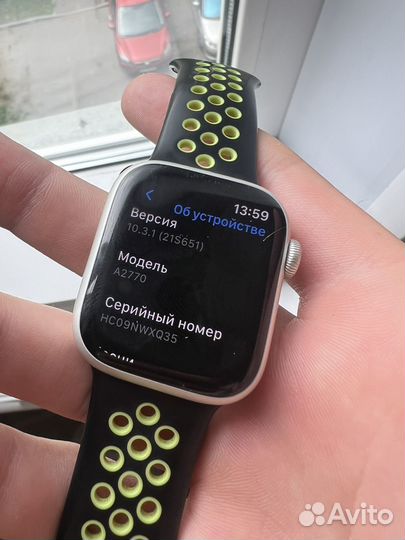 Apple Watch series 8 41mm starlight