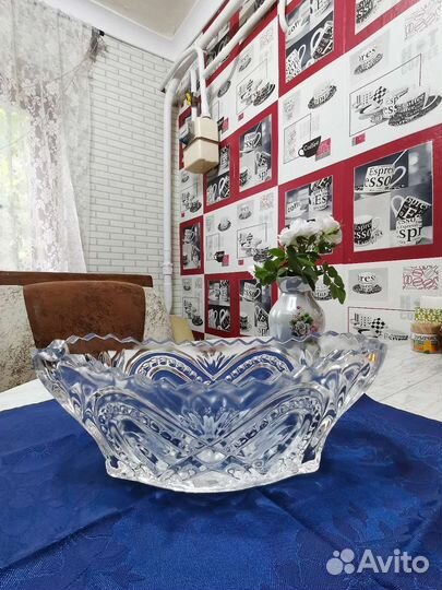 Хрустальная салатница