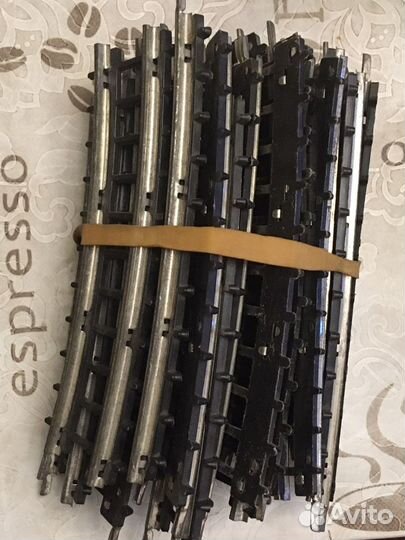 Рельсы радиусные 22,5 ми 25шт