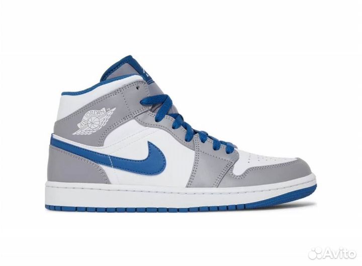 Кроссовки Nike Air Jordan 1 Mid True Blue