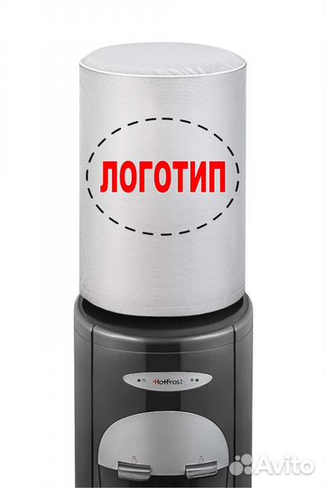 Чехол на бутыль 19л с логотипом