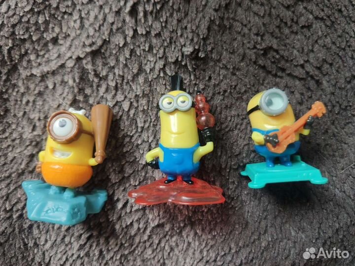 Миньоны гадкий я киндер сюрприз полная серия