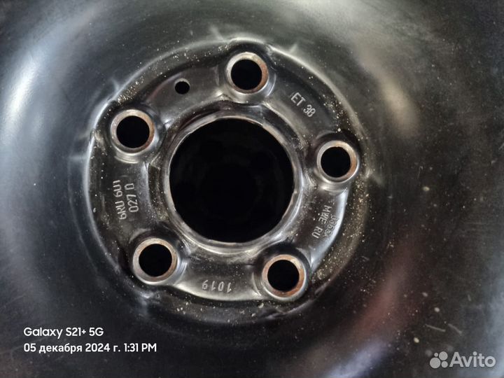 Колёса в сборе на Skoda, Volkswagen R15