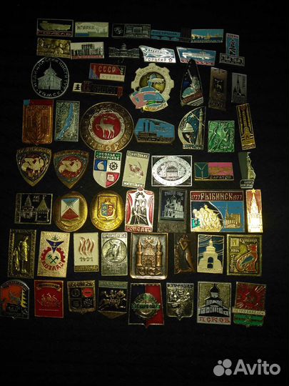 Коллекция значков