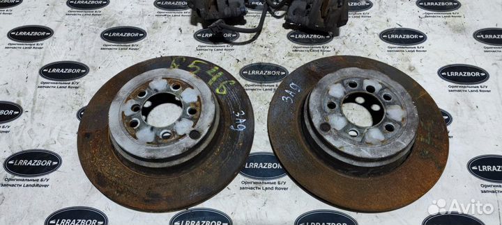Тормоза задние комплект Range Rover 3 L322 09-12