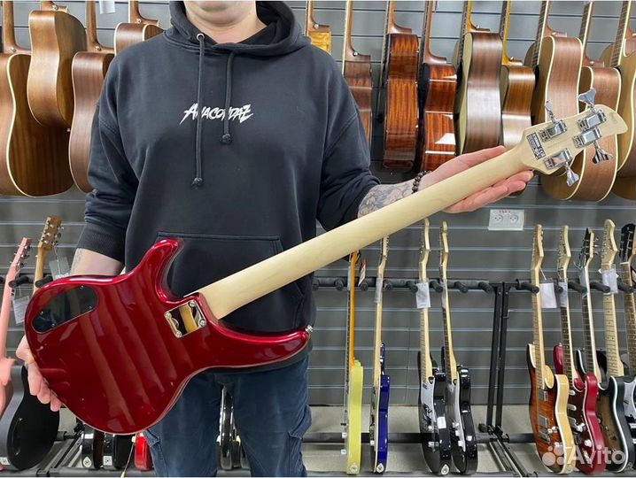 Yamaha trbx174-RM - Бас-гитара, красный металлик