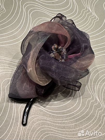 Заколка для волос ручная работа