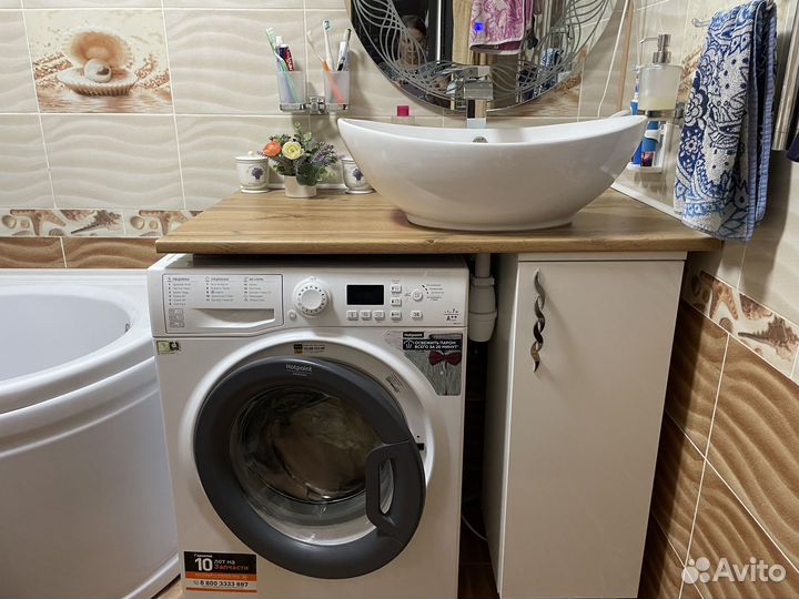 Накладная раковина со смесителем