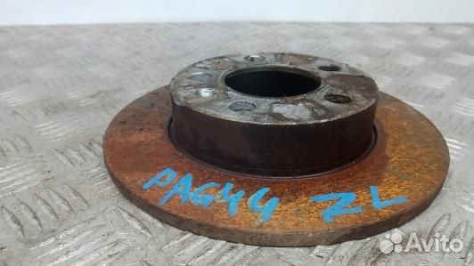 Диск тормозной задний skoda rapid (DAG44LR01)