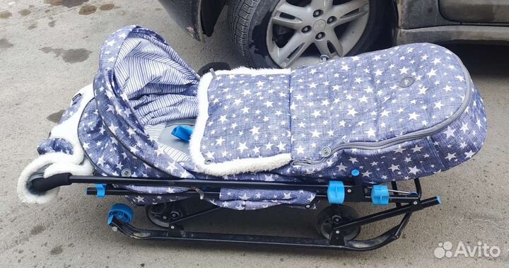 Санки коляска