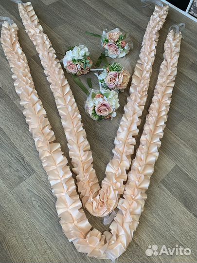 Прокат свадебных лент на машины