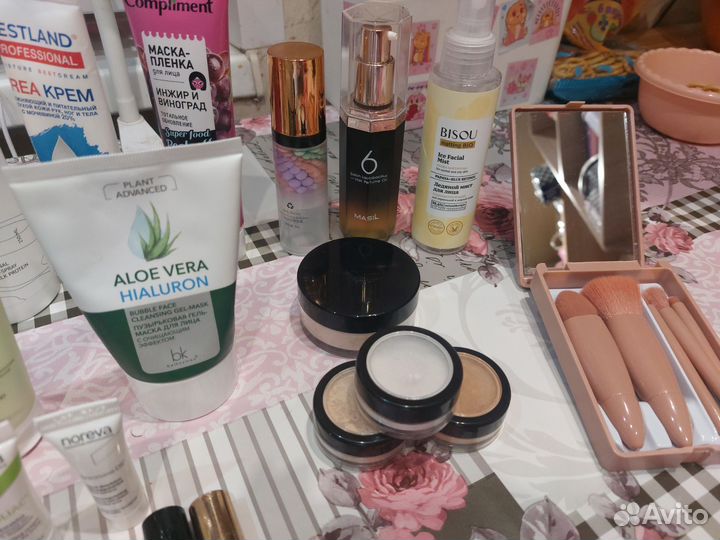 Набор косметики пакетом+подарки