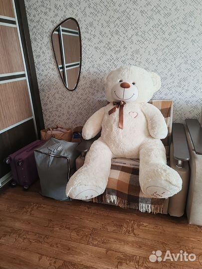 Плюшевый медведь 2 метра новый