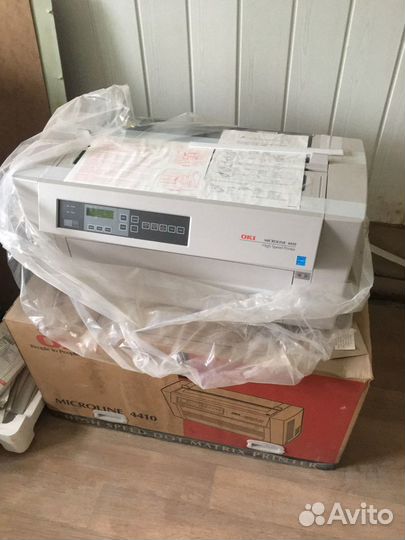 OKI microline 4410 новый матричный принтер