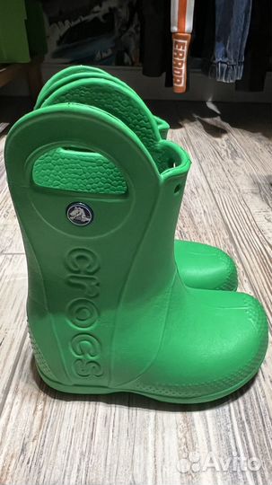 Резиновые сапоги crocs c7