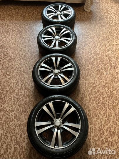Колеса в сборе r15 летние 4 100