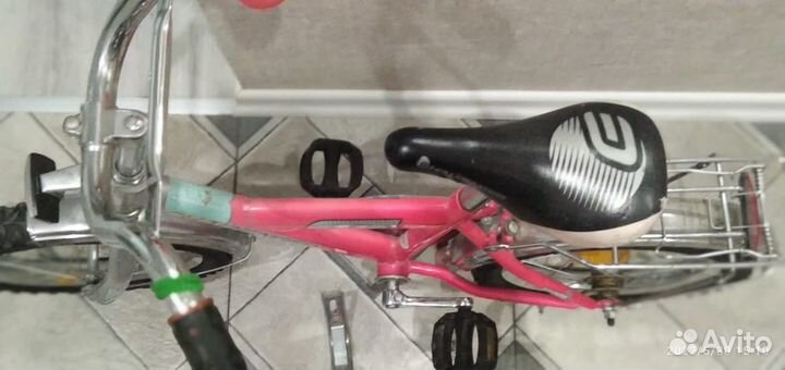 Детский велосипед для девочки 5 лет