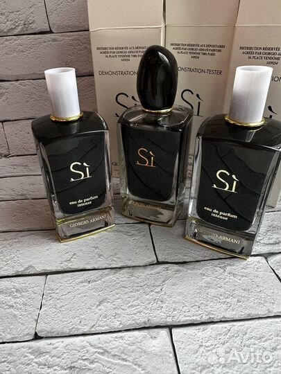 Giorgio armani si intense тестер