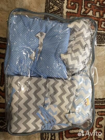 Бортики и балдахин в кроватку