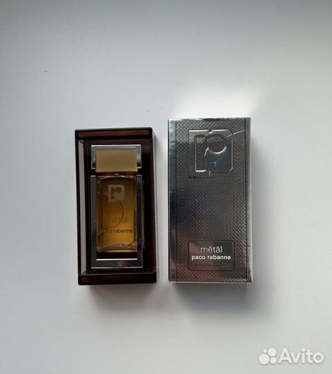 Paco Rabanne Metal духи 7,5 мл винтаж