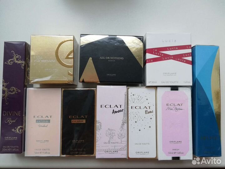 Женские туалетные воды Oriflame