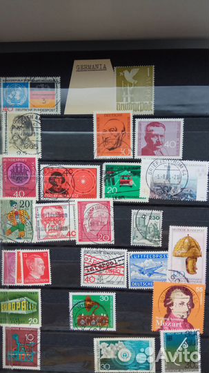 Марки разных стран