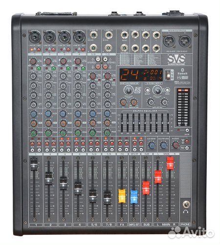 SVS Audiotechnik mixers PM-8A Активный аналоговый