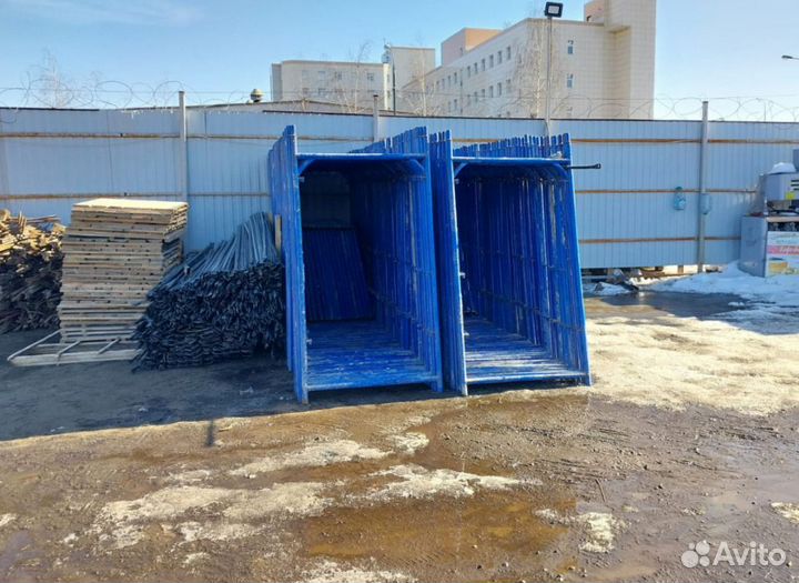 Леса строительные, диагонали, рамы, настилы