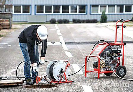 Прочистка канализации, Промывка канализации