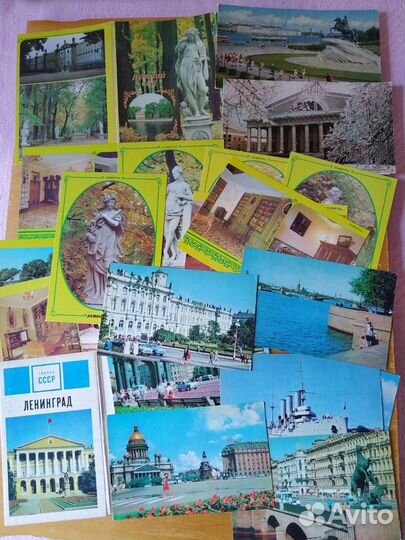 Наборы открыток городов СССР