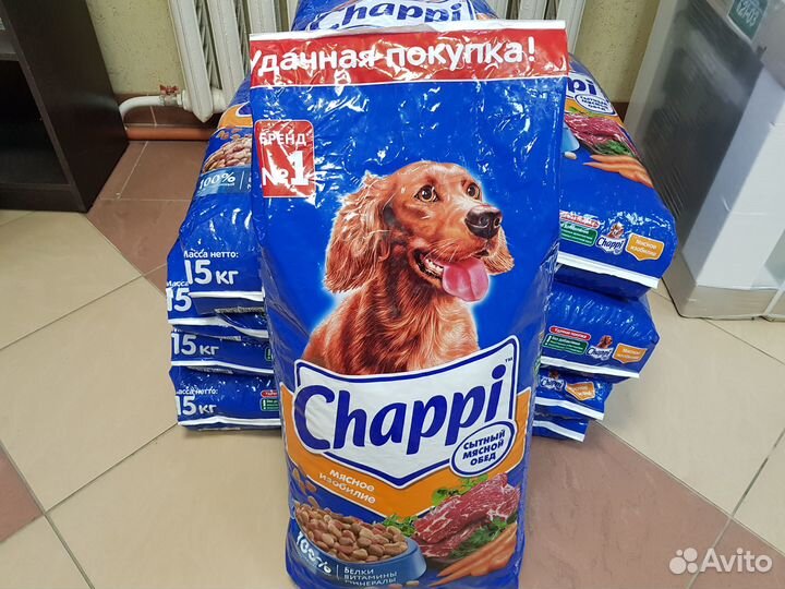 Корм для собак Чаппи 15 кг