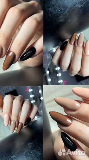 Модели на маникюр и наращивание ногтей