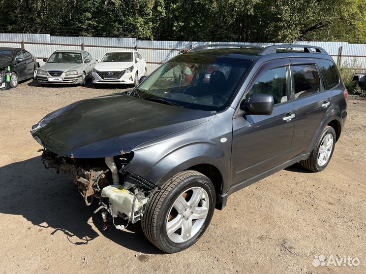 Subaru Forester 2.5 AT, 2009, битый, 380 000 км